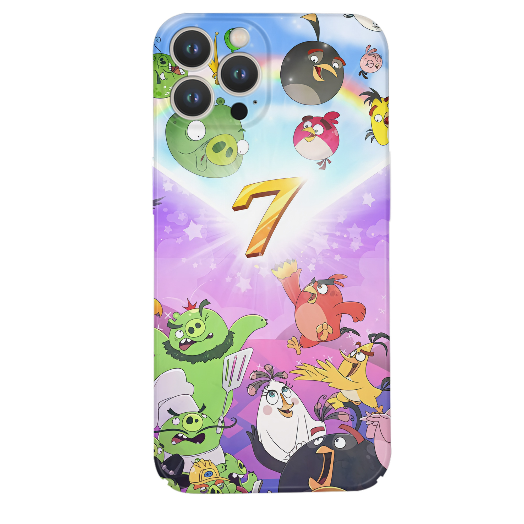 （画像用） Angry Birds アングリーバード 【iPhone 14シリーズ対応】ハードケース